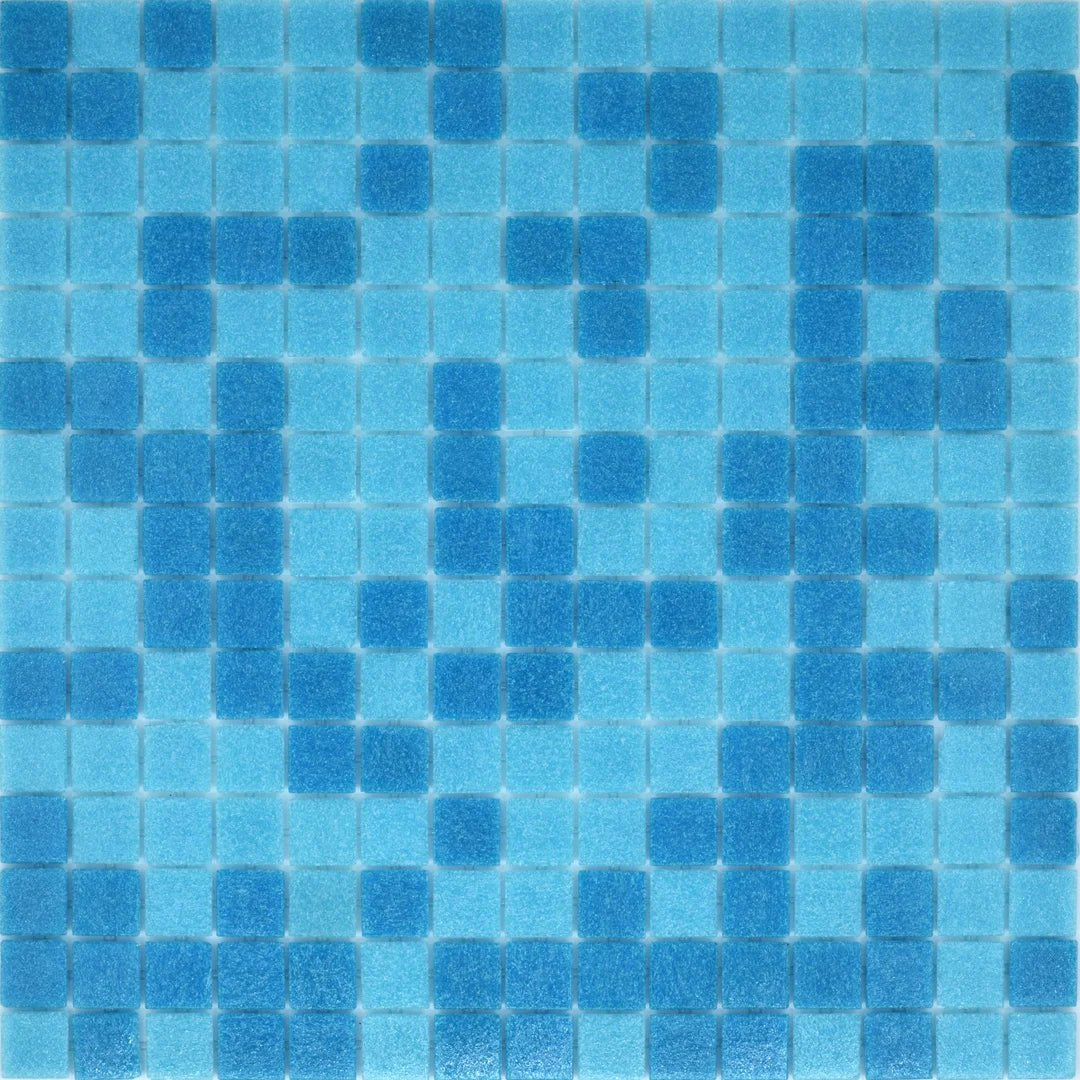 TREND Aquatica Tulum Glass Pool Tile 2"x2" Mosaic - PoolTile.net