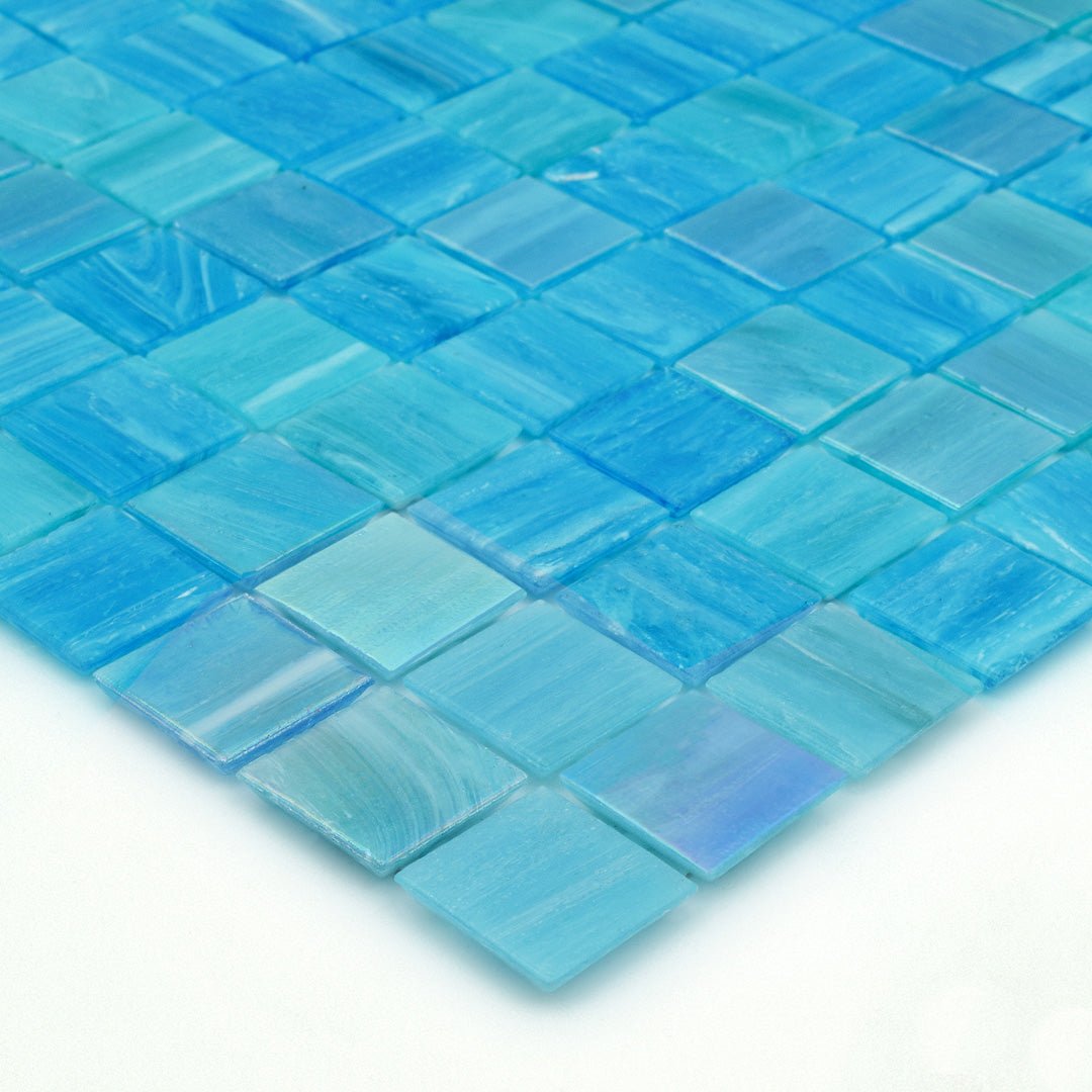TREND Aquatica Whaoo Glass Pool Tile 2"x2" Mosaic - PoolTile.net