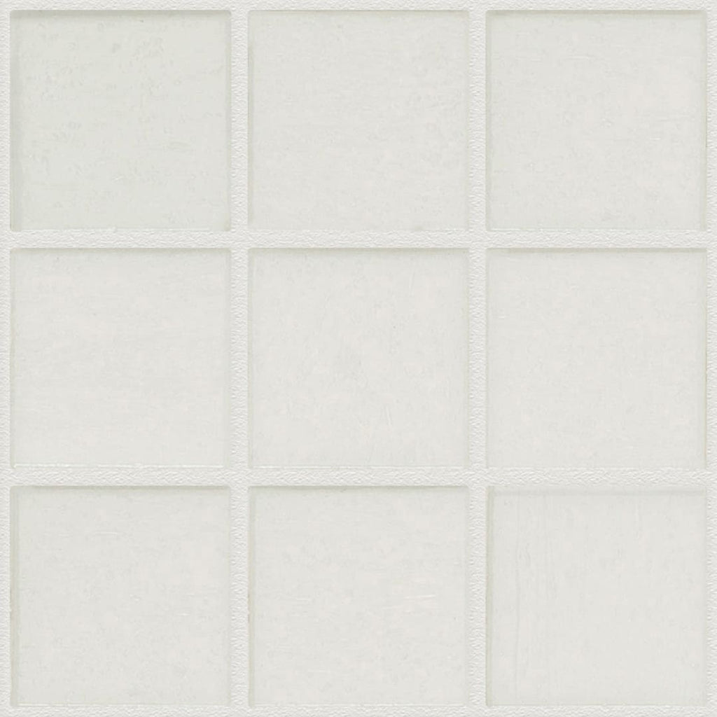 TREND Vitreo 160 White Glass Pool Tile 2"x2" Mosaic - PoolTile.net