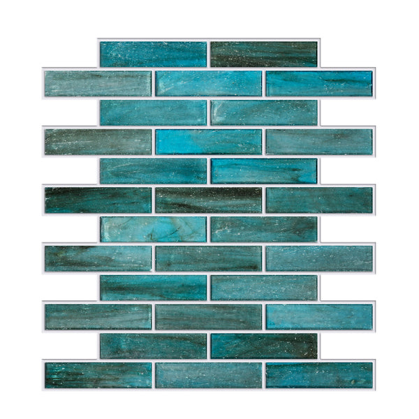 Sample of Laguna Handmade Pool Tile in Veal