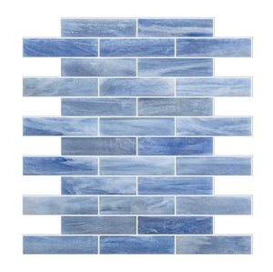 Laguna Handmade Pool Tile in Blue