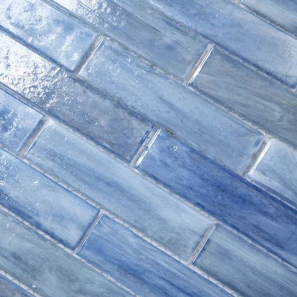 Sample of Laguna Handmade Pool Tile in Blue