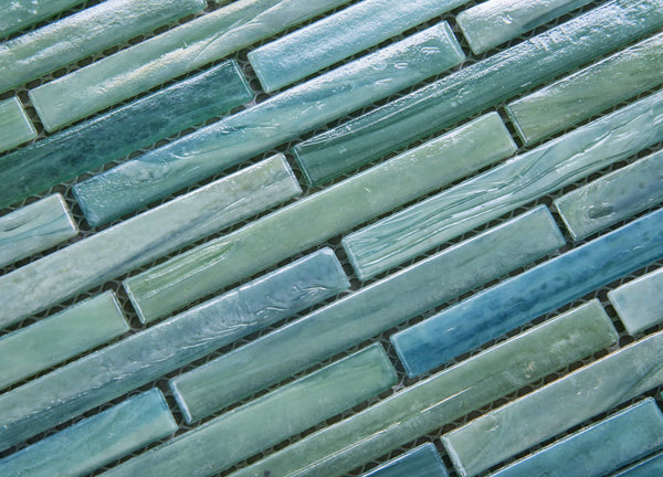 Sample of Mosamano Handmade Pool Tile in Green