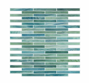 Sample of Mosamano Handmade Pool Tile in Green