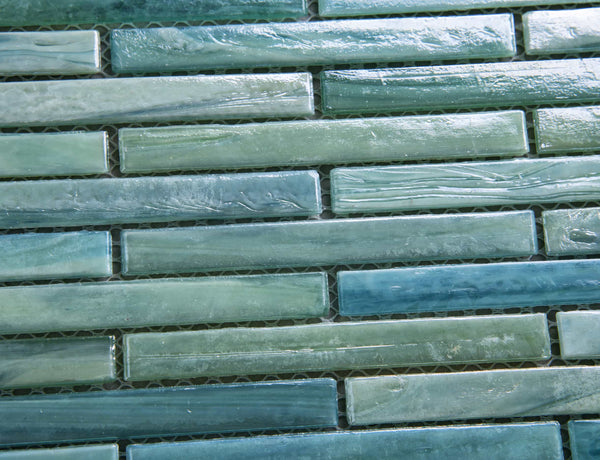 Sample of Mosamano Handmade Pool Tile in Green